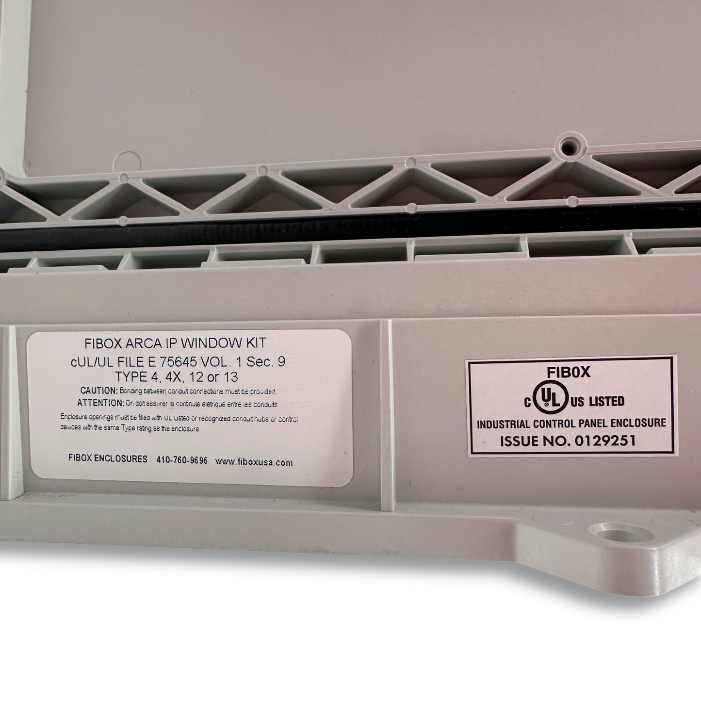 Polycarbonate Fibox Arca Enclosure Cover IPW 108 (12x10) | Protection Window