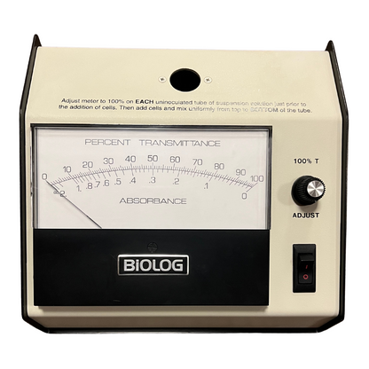 Biolog 21906 Analog Turbidimeter Transmittance Absorbance Meter Lab - TESTED