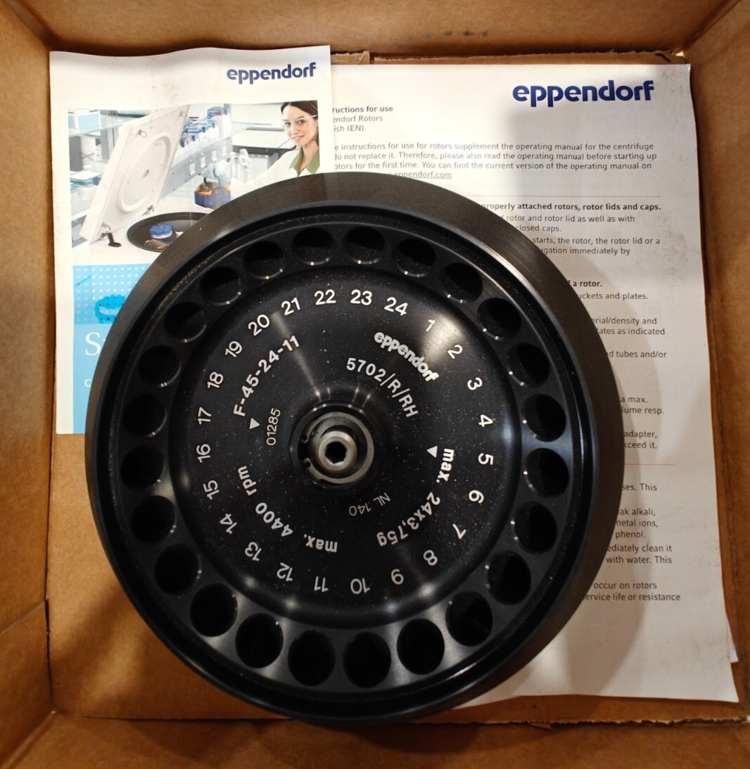 Eppendorf Fixed-Angle Rotor F45-24-11 for Centrifuges 5702/5702R | 1.5-2ml Tubes