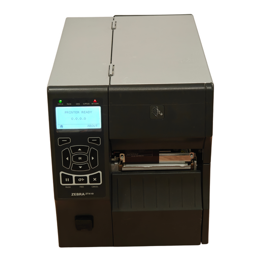 Zebra ZT410 Thermal Transfer Industrial Label Printer ZT41046-T010000Z - TESTED