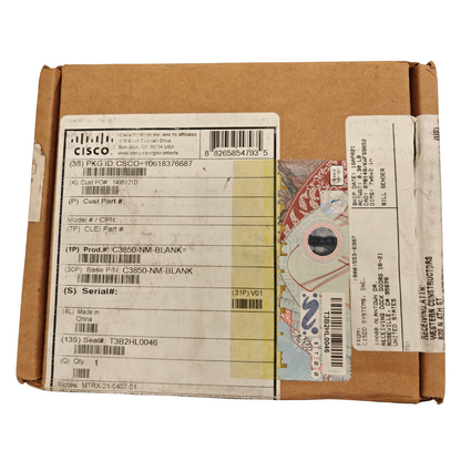Cisco C3850-NM-BLANK Catalyst 3850 Series Blank Switch Module  | NEW
