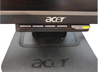 Acer AL1716 17" LCD Monitor VGA DVI  1280x1024 Flat Panel Display Compact