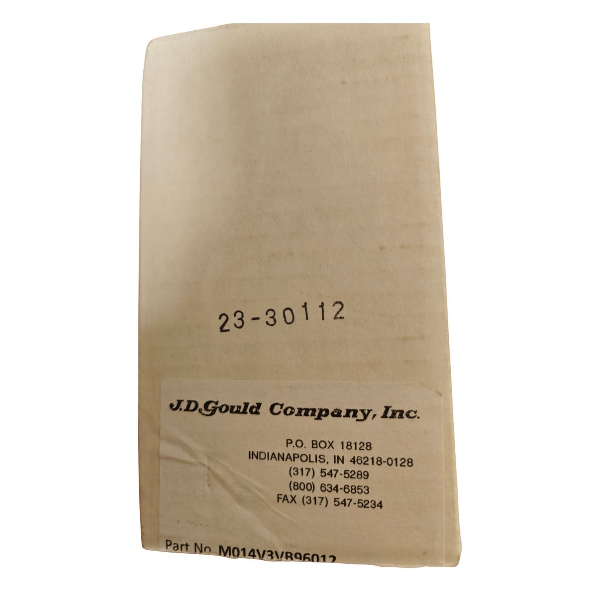 J.D. Gould M014V3VB96012 M-3V Velvetrol 1/4" Solenoid Valve 120/240V Air Water