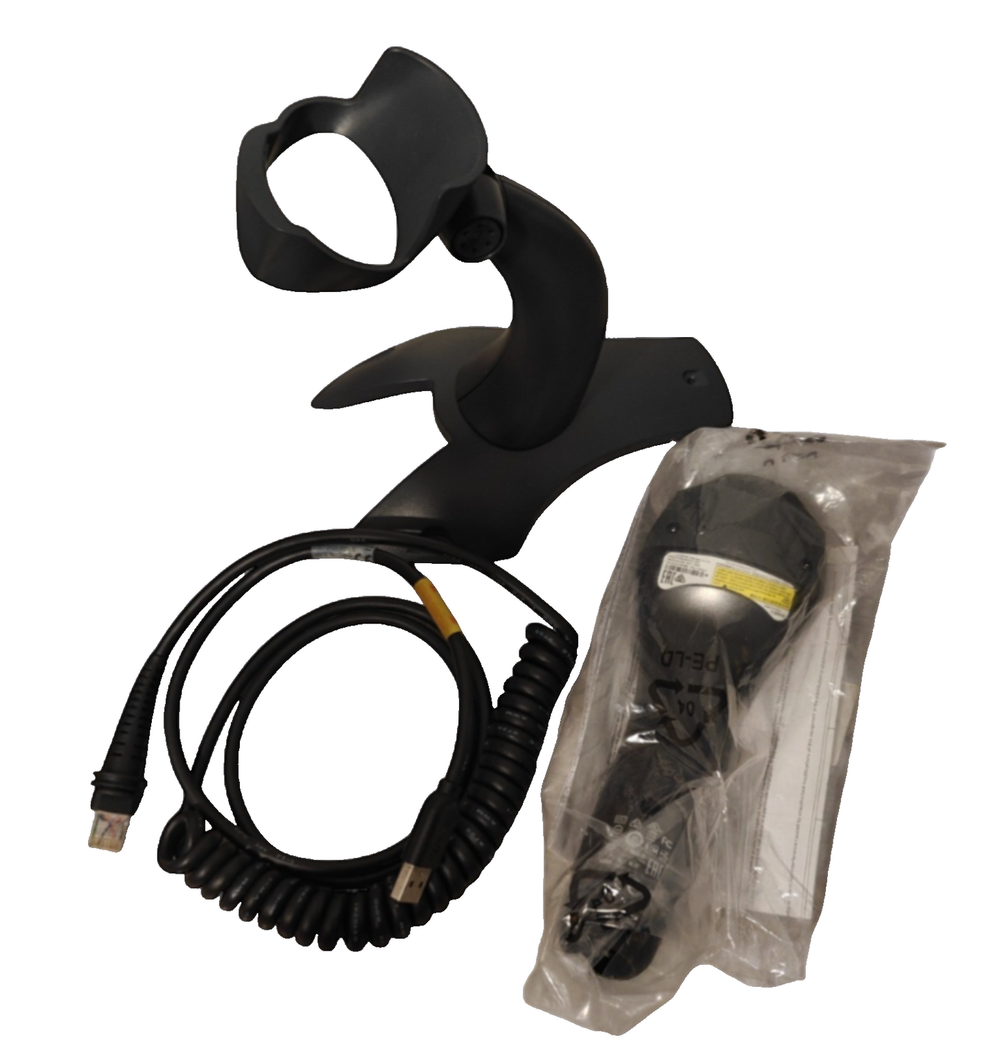 Honeywell Voyager Barcode Scanner 1200G-2 Handheld with Stand and USB Cable Kit