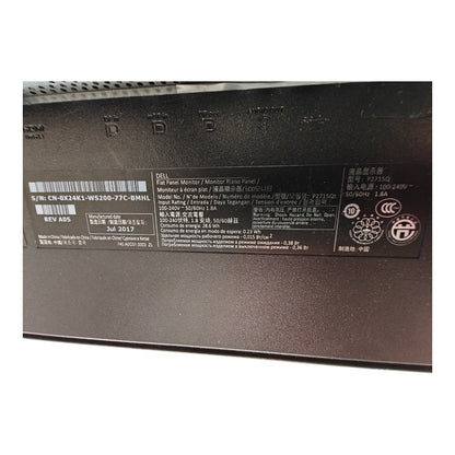 Dell P2715Q 27" 4K UHD IPS LED Monitor 3840x2160 HDMI DP USB Hub VESA