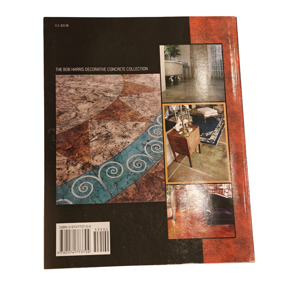 Bob Harris Guide to Stained Concrete Interior Floors Decorative Flooring Book