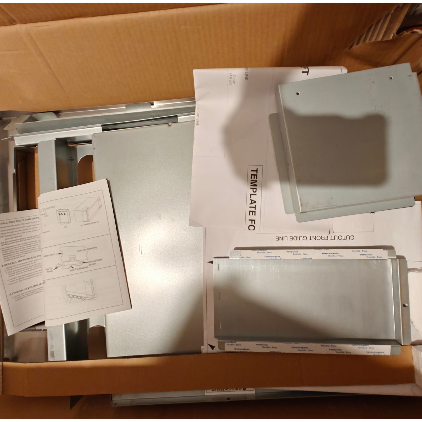 LG MK2030NST 30" Stainless Steel Built-In Microwave Oven Trim Kit | NEW