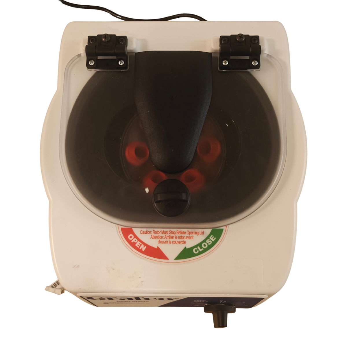 Grafco GF614B Laboratory Centrifuge 6-Place Rotor Drucker Diagnostics 3156 RPM