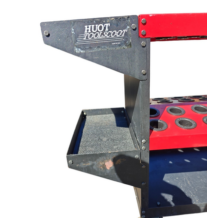 Huot CNC Rolling Tool Cart 48 Position, 40 Taper Holder - BT, CAT V Flange, NMTB