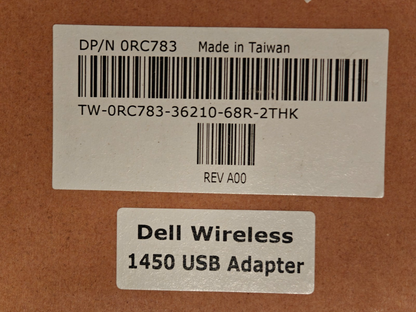 Dell Wireless 1450 USB WiFi Network Adapter DP/N 0RC783 OEM | NEW