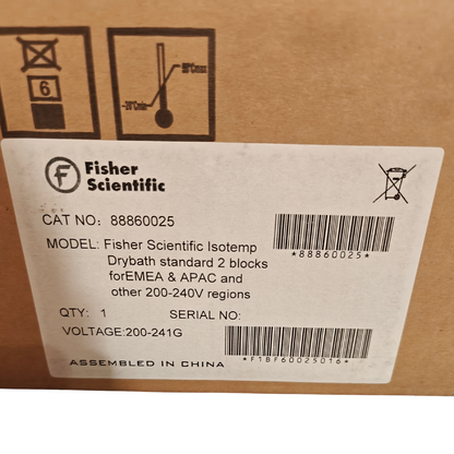 Fisher Scientific 88860025 Isotemp Digital Dry Bath Standard 2-Block | NEW