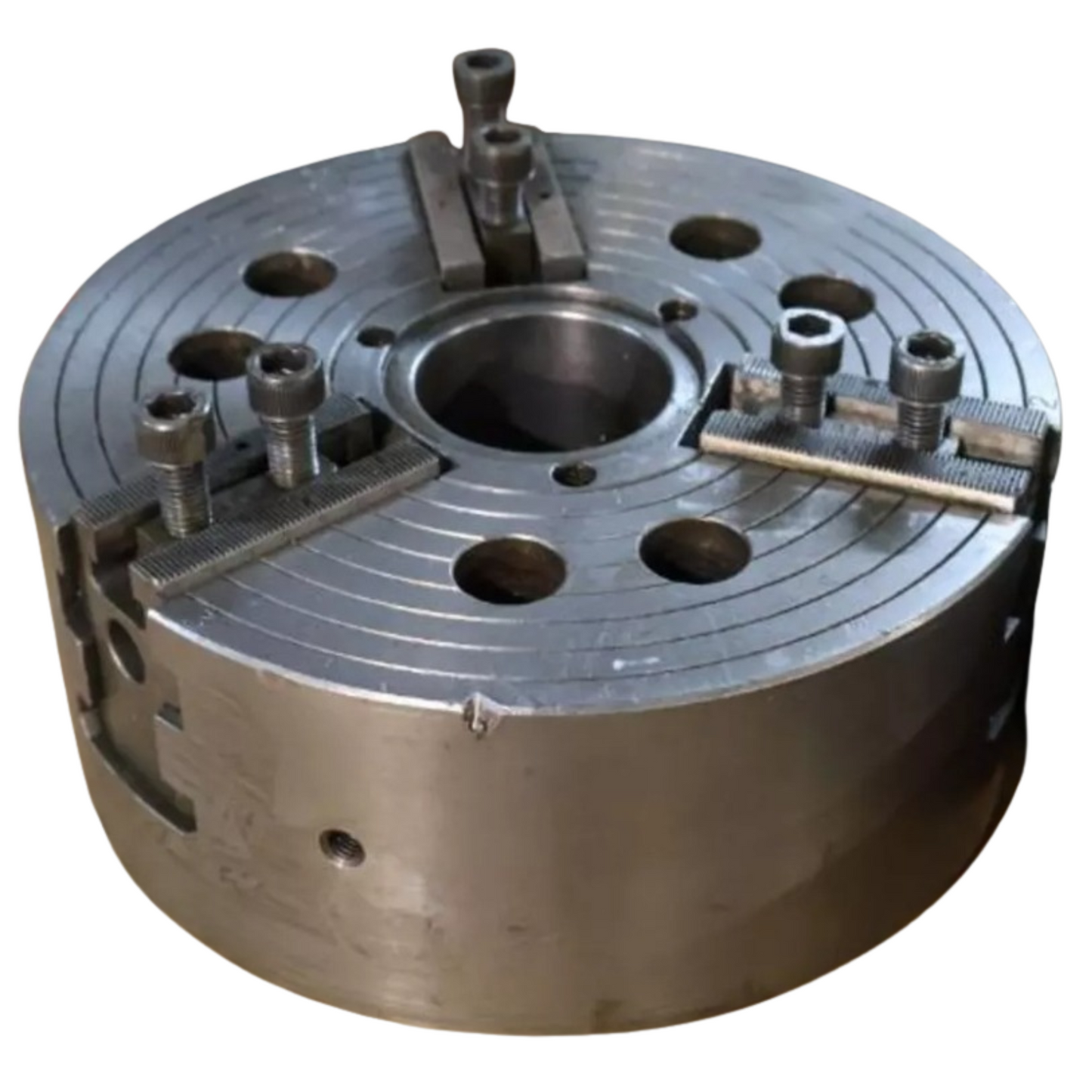 Matsumoto 10.5" HA8-11 III-Jaw CNC Power Chuck 245mm Hole Lathe A2-8 Mount