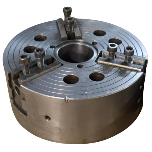 Matsumoto 10.5" HA8-11 III-Jaw CNC Power Chuck 245mm Hole Lathe A2-8 Mount
