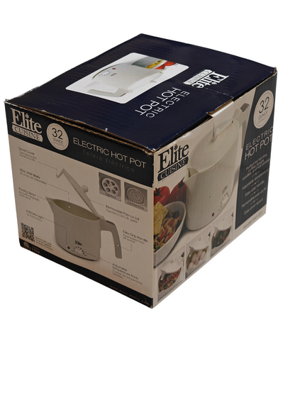 EHP-001 Elite Cuisine 32oz Electric Hot Pot Kettle Adjustable Temperature