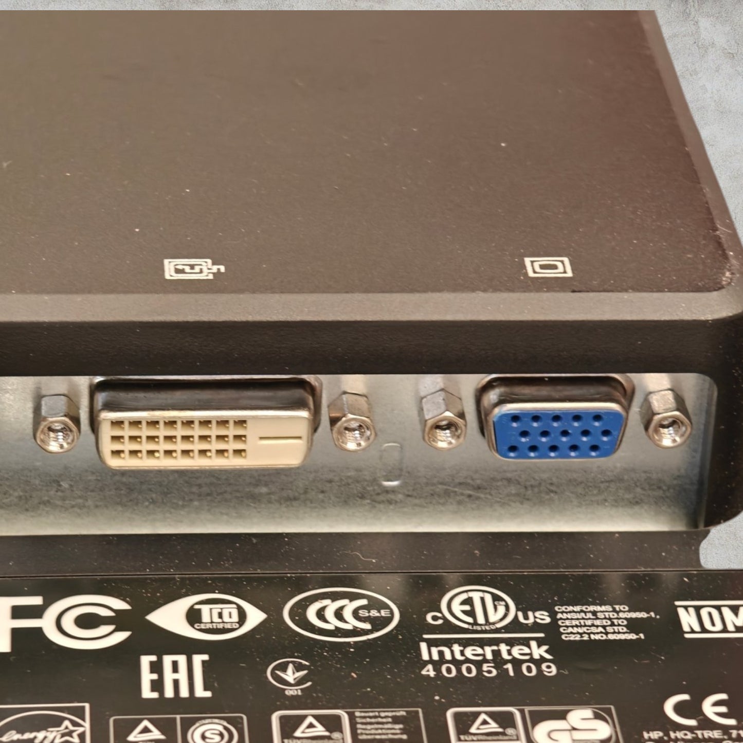 HP V241p 24" FHD 1920x1080 Widescreen Monitor MVA LCD Display - VGA, DVI Inputs