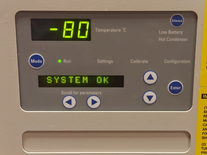 Fisher Scientific Isotemp I903CA ULT Lab Chest Freezer -86°C with Chart Recorder