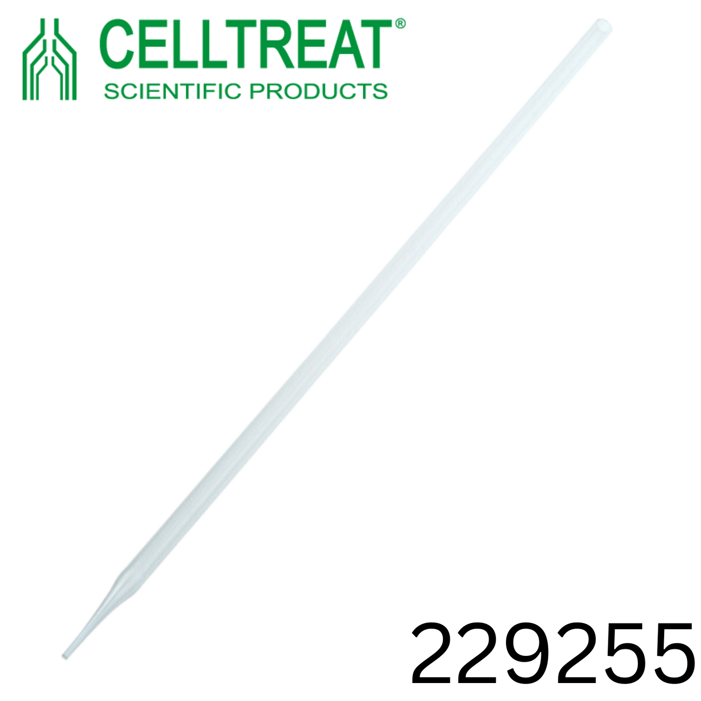 5mL Aspirating Pipet - Bulk Packed, Sterile, Part No. 229255, No Graduation