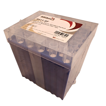 SSIbio 4411-SF 5 mL Macro Tips Gilson-Fit Racked Sterile Filter Pipette Tips NEW