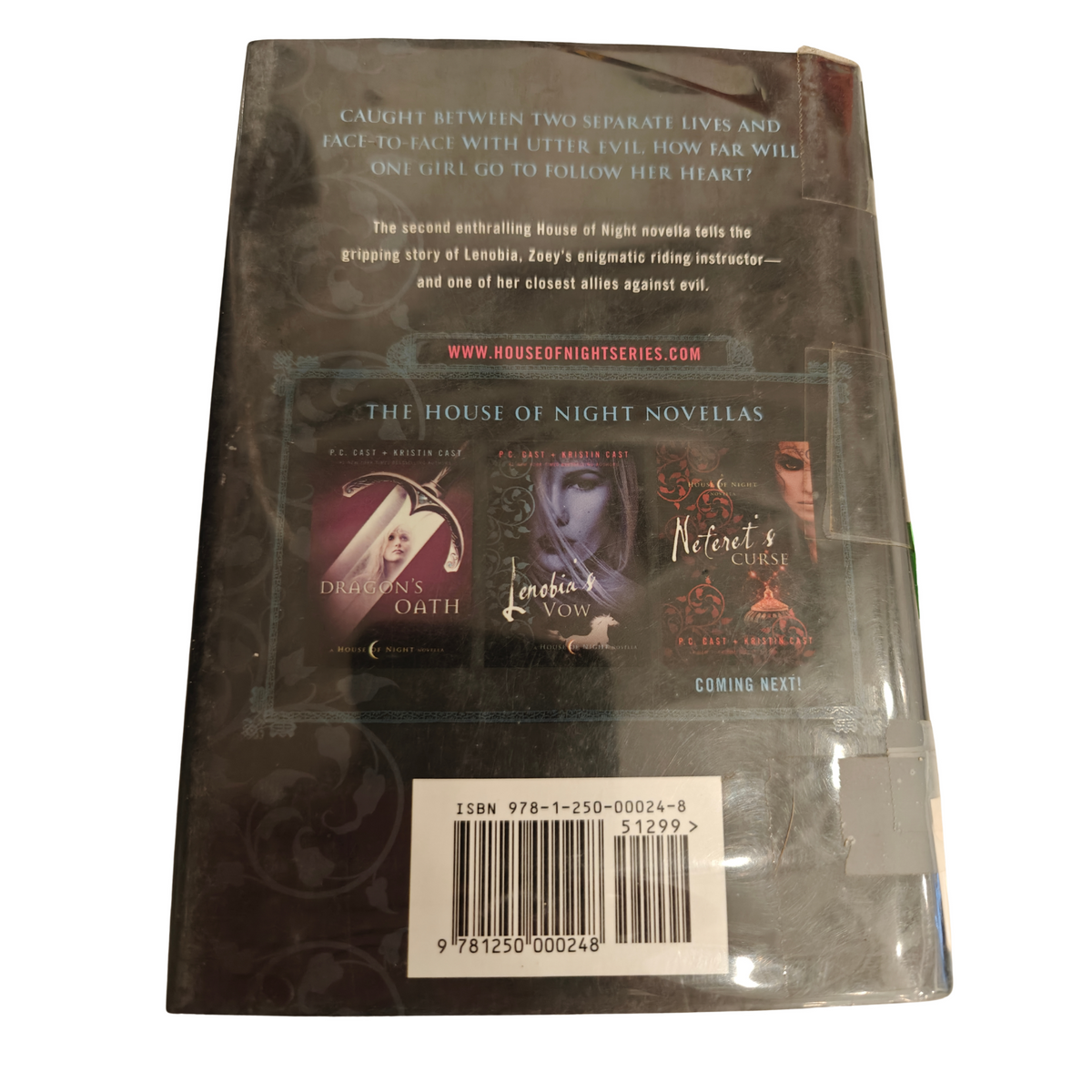 Lenobia's Vow by P.C. Cast & Kristin Cast Hardcover House of Night Novella Book