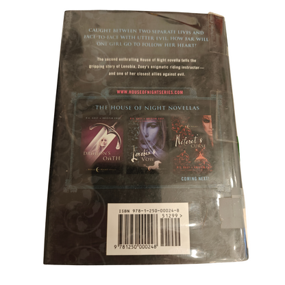 Lenobia's Vow by P.C. Cast & Kristin Cast Hardcover House of Night Novella Book