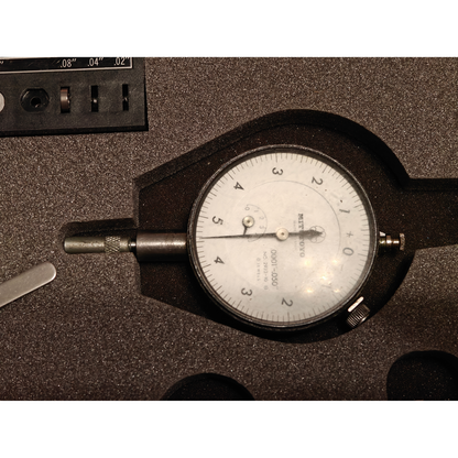 Mitutoyo 511-104N Dial Bore Gauge Set 0.7-1.4" Range .0001" 2923-10 Indicator