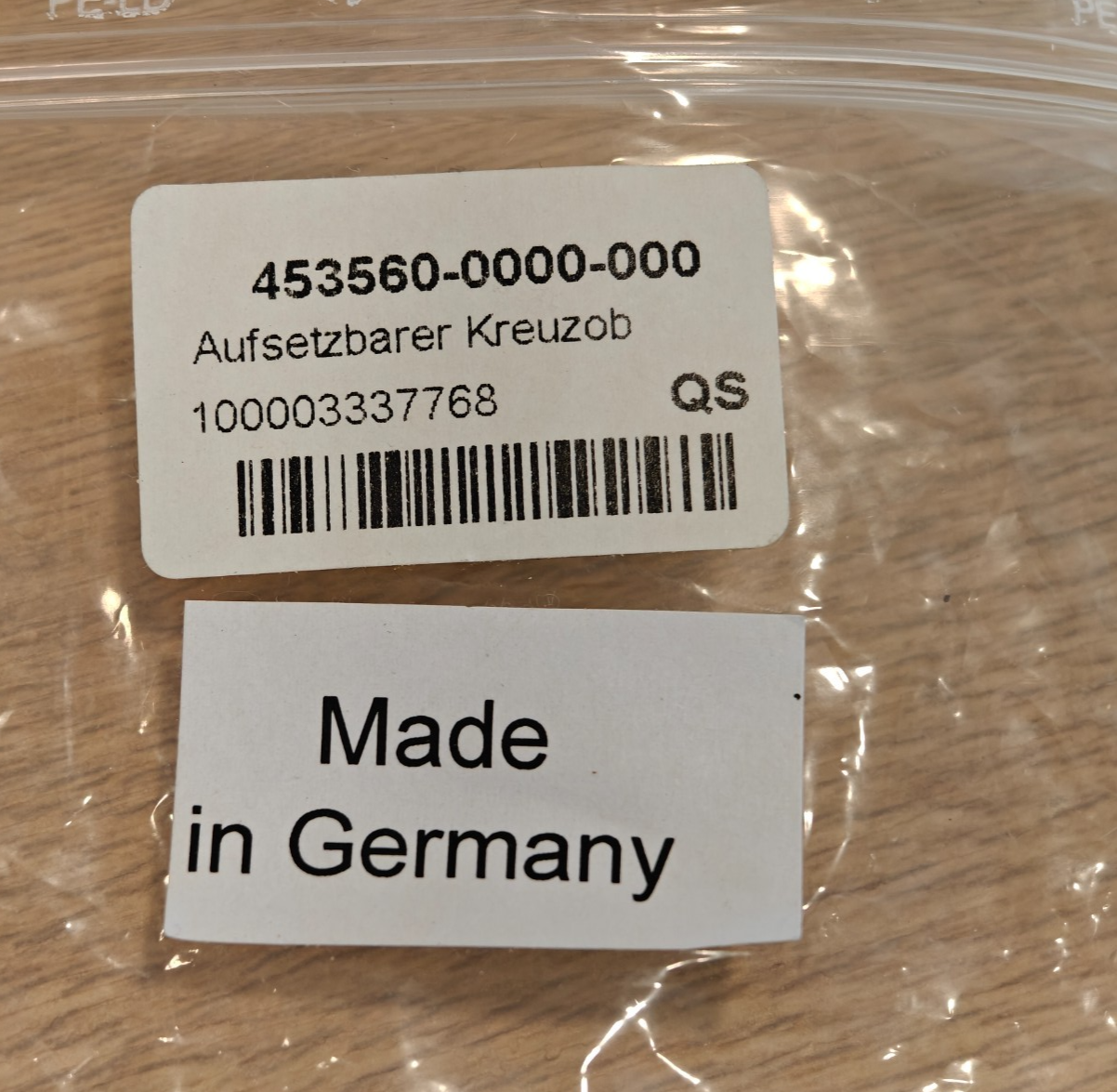 ZEISS Axiovert Cross Stage Mounting Plate [453560] Aufsetzbarer Kreuztisch | NEW