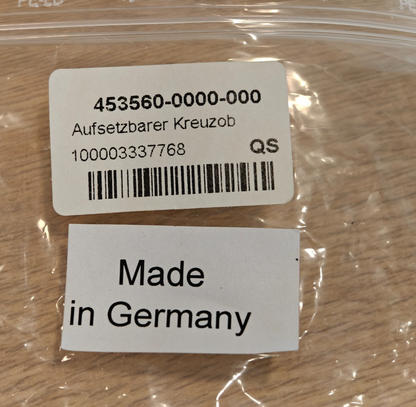 ZEISS Axiovert Cross Stage Mounting Plate [453560] Aufsetzbarer Kreuztisch | NEW