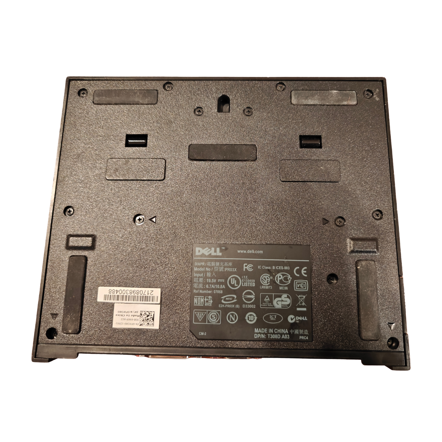 Dell PR03X E-Port I USB 2.0 Docking Station Replicator - NO AC Adapter