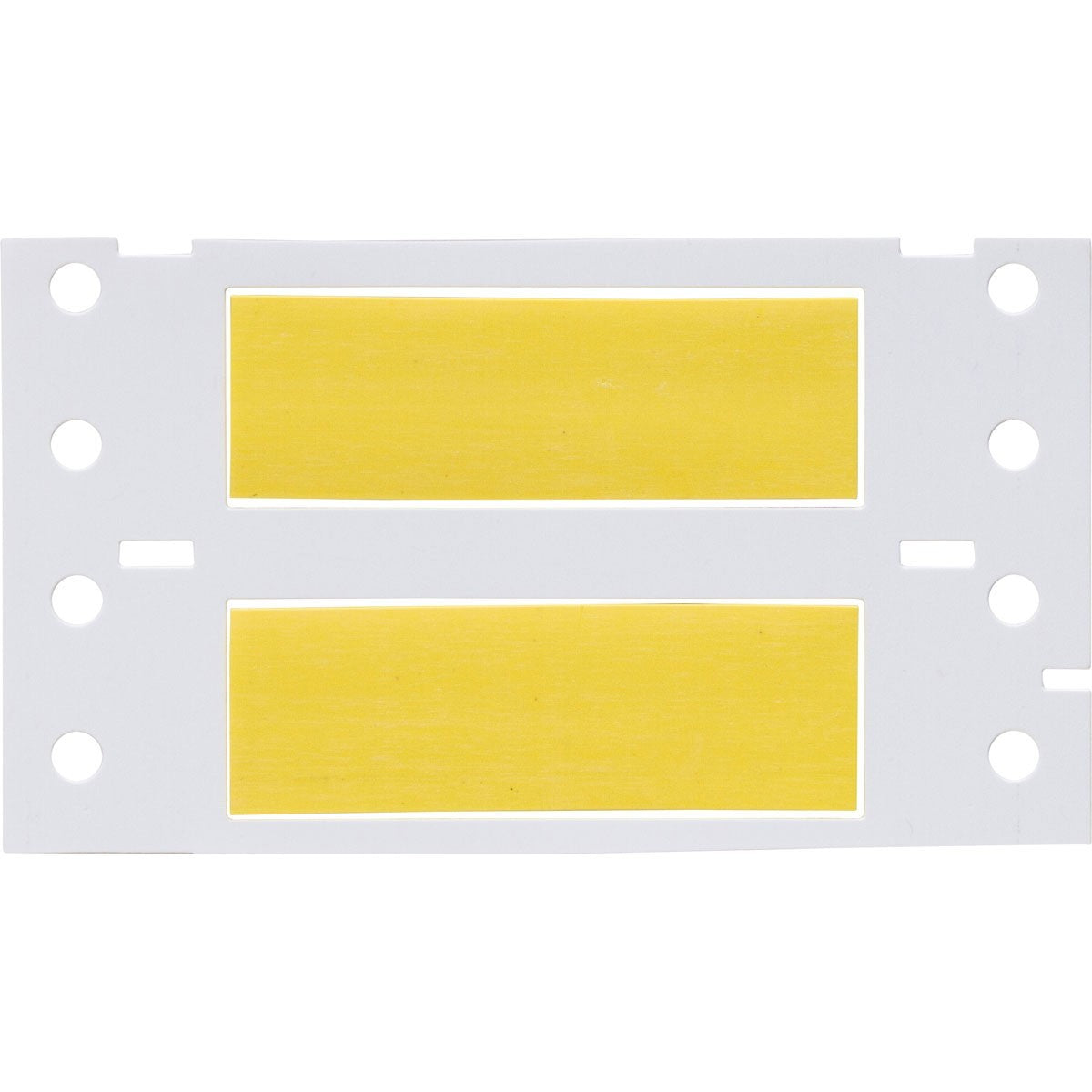 Brady PS-375-2-YL 2"x0.375" PermaSleeve Heat Shrink Wire and Cable Labels Yellow