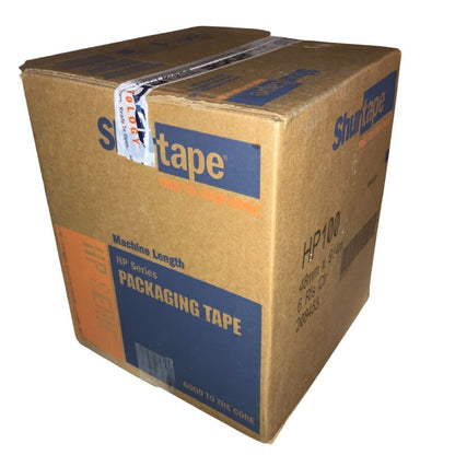 Industrial Hot Melt Carton Sealing Tape 48mmx914m - 2 Rolls, Superior Hold, NEW