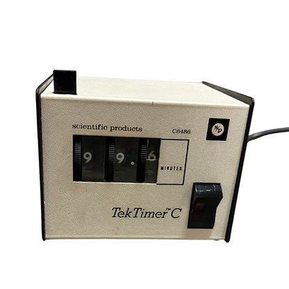 Scientific Products C6486 TekTimer C Elapsed Time Indicator Lab Timer - TESTED