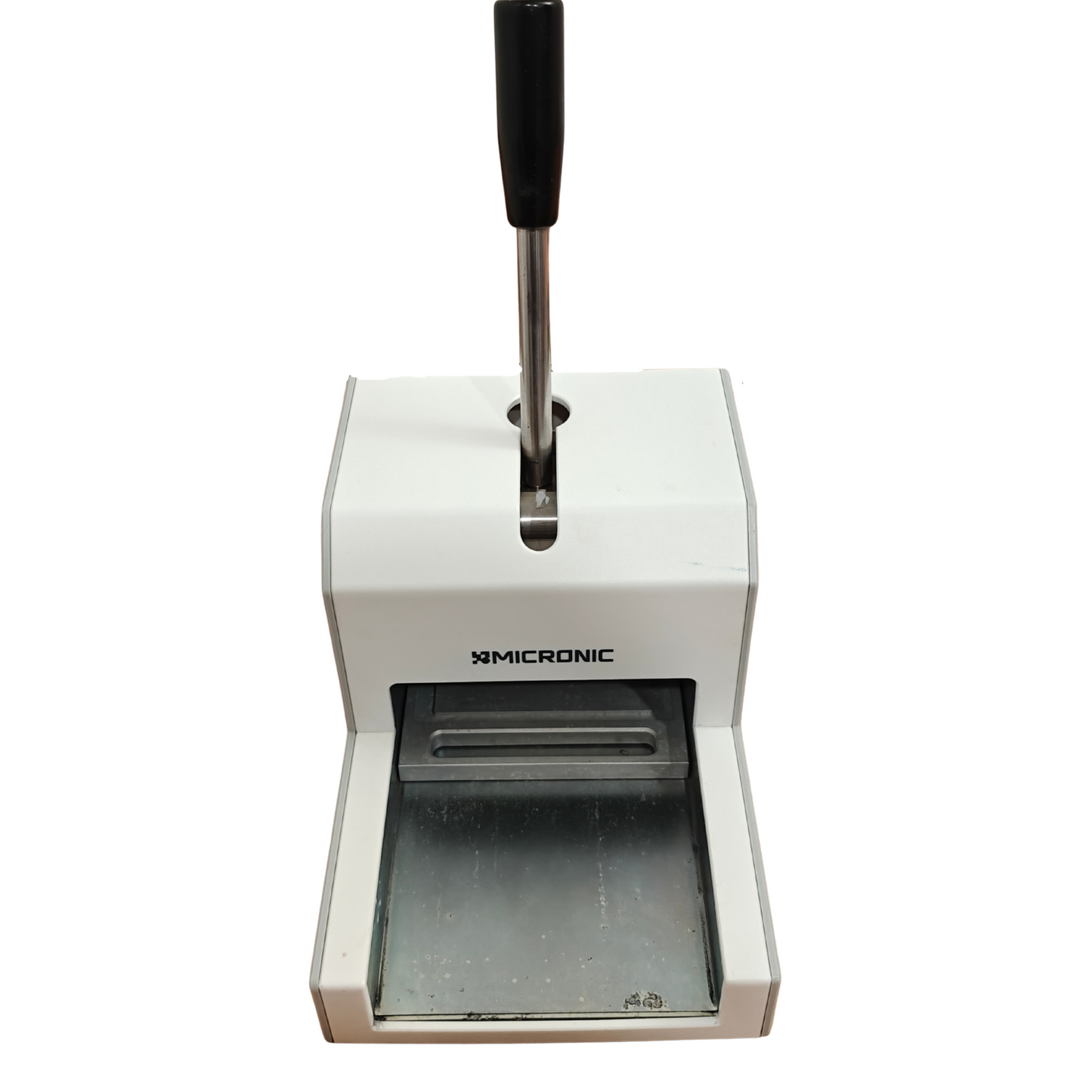 Micronic CP400 Push Cap Capper with 1.40 ml plate | Manual Lab Tube Sealing Tool