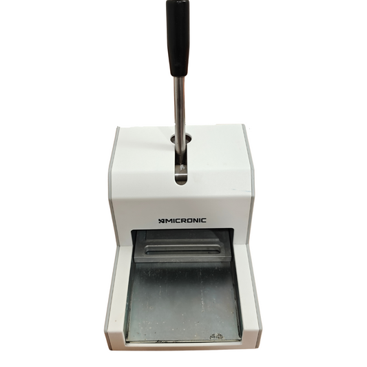 Micronic CP400 Push Cap Capper with 1.40 ml plate | Manual Lab Tube Sealing Tool
