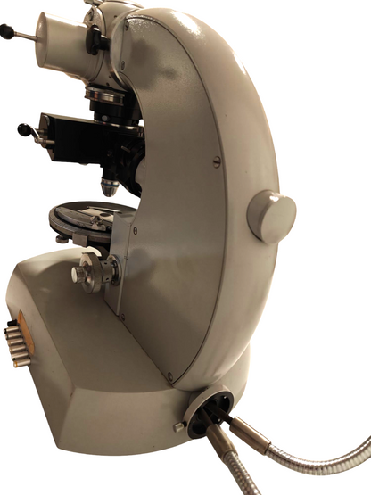 ZEISS Universal III RS Microscope w/ 4 Objectives, Trinocular Port, Fiber Light