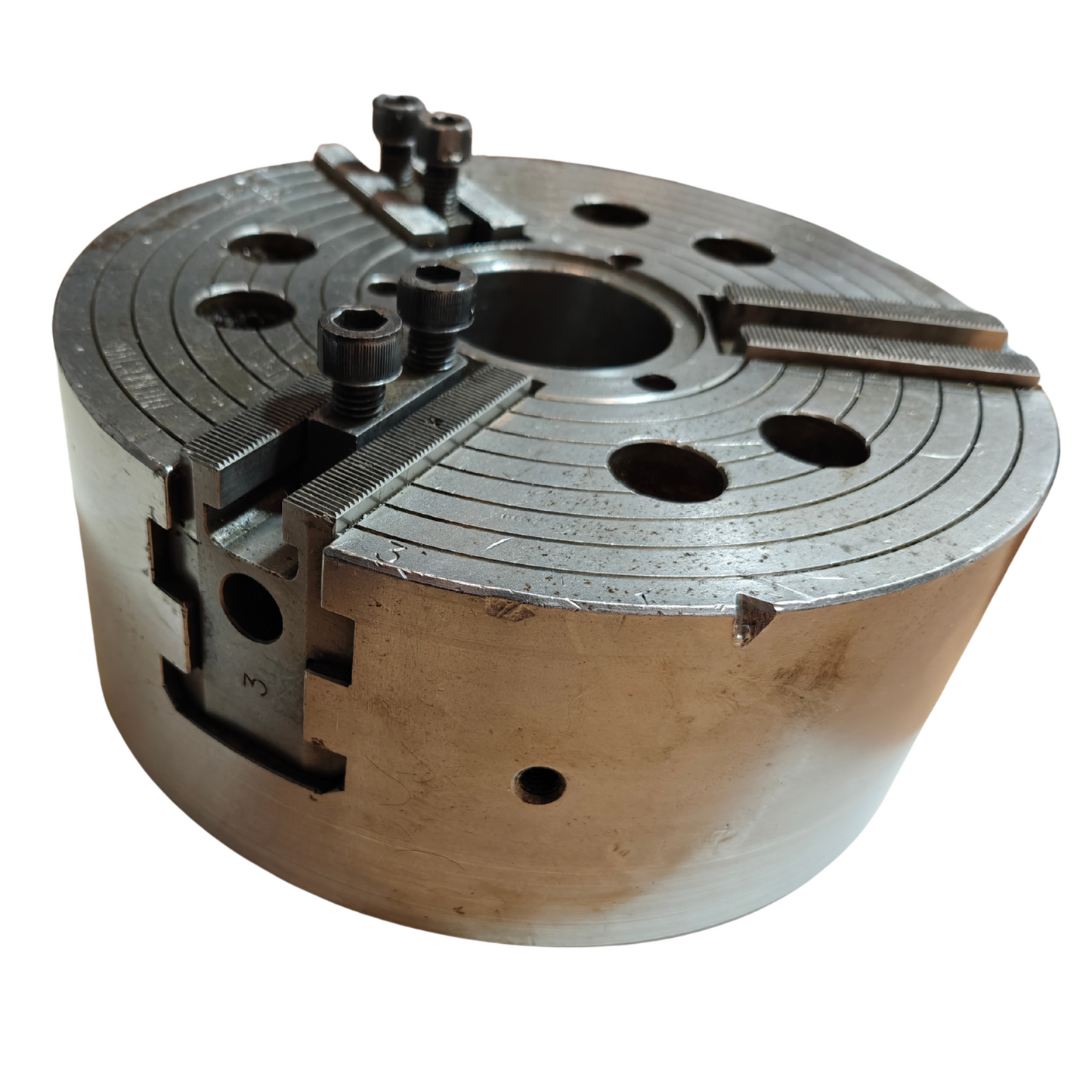 Matsumoto 10.5" HA8-11 III-Jaw CNC Power Chuck 245mm Hole Lathe A2-8 Mount
