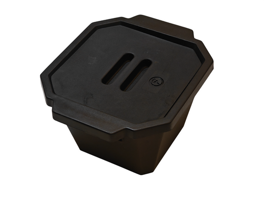 Fisherbrand 4.5 L Polyurethane Lab Ice Bucket Rectangular Black with Lid | NEW