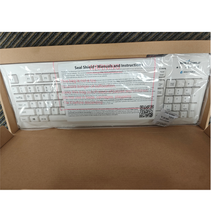 Seal Shield Silver Seal Medical Grade Keyboard White USB Washable SSWKSV207 r4