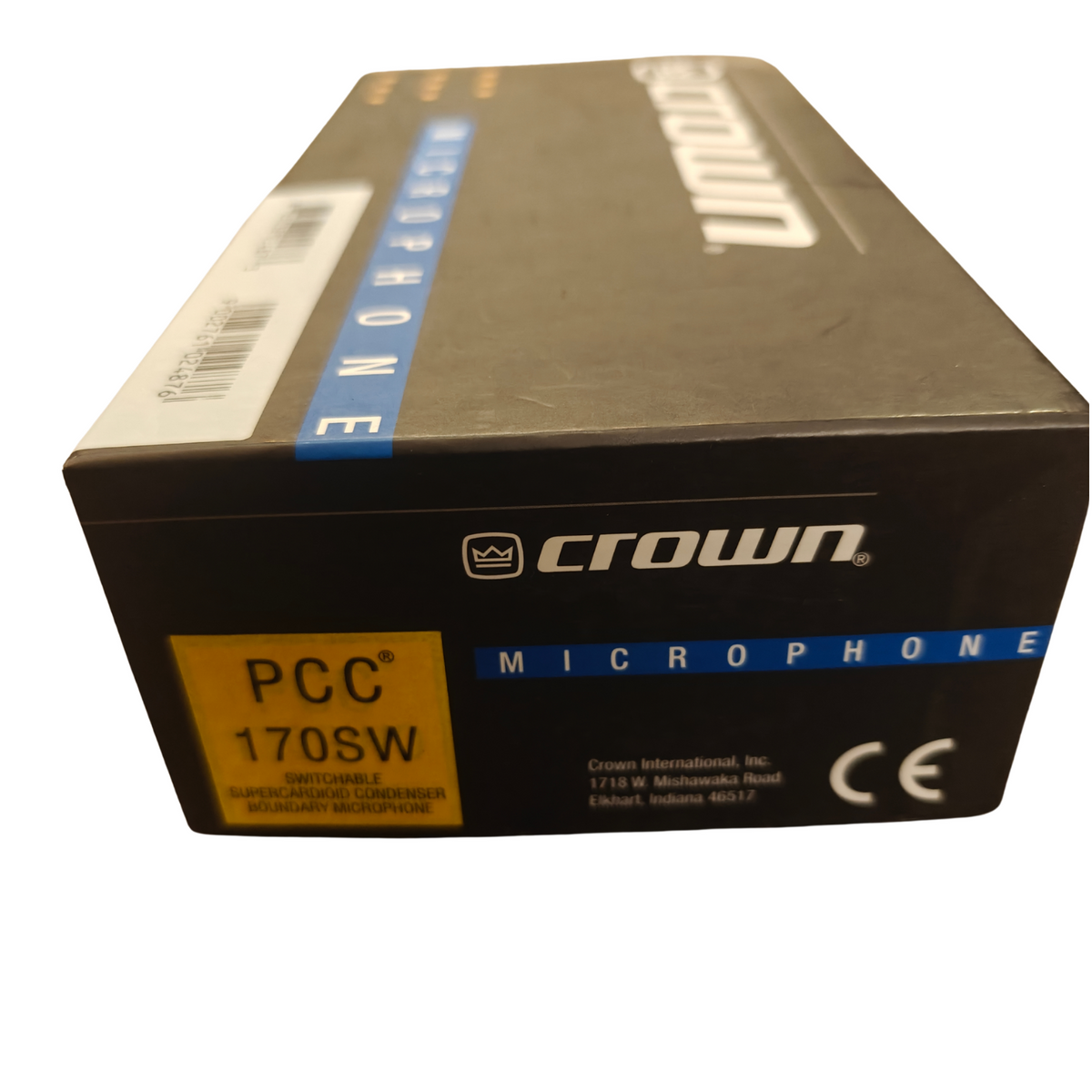 Crown PCC170SW Switchable Supercardioid Condenser Boundary Microphone - NEW