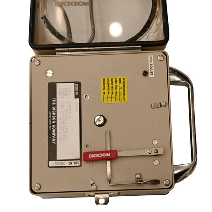 Dickson DT450CE17A 4" Distant Temp Chart Recorder -50 to 50C 120V with Probe