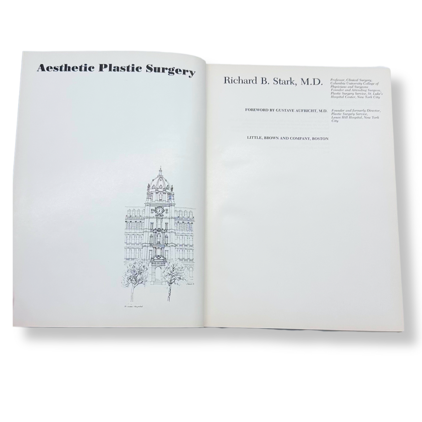 Aesthetic Plastic Surgery by Richard B. Stark | Surgery | Hardcover | Textbook