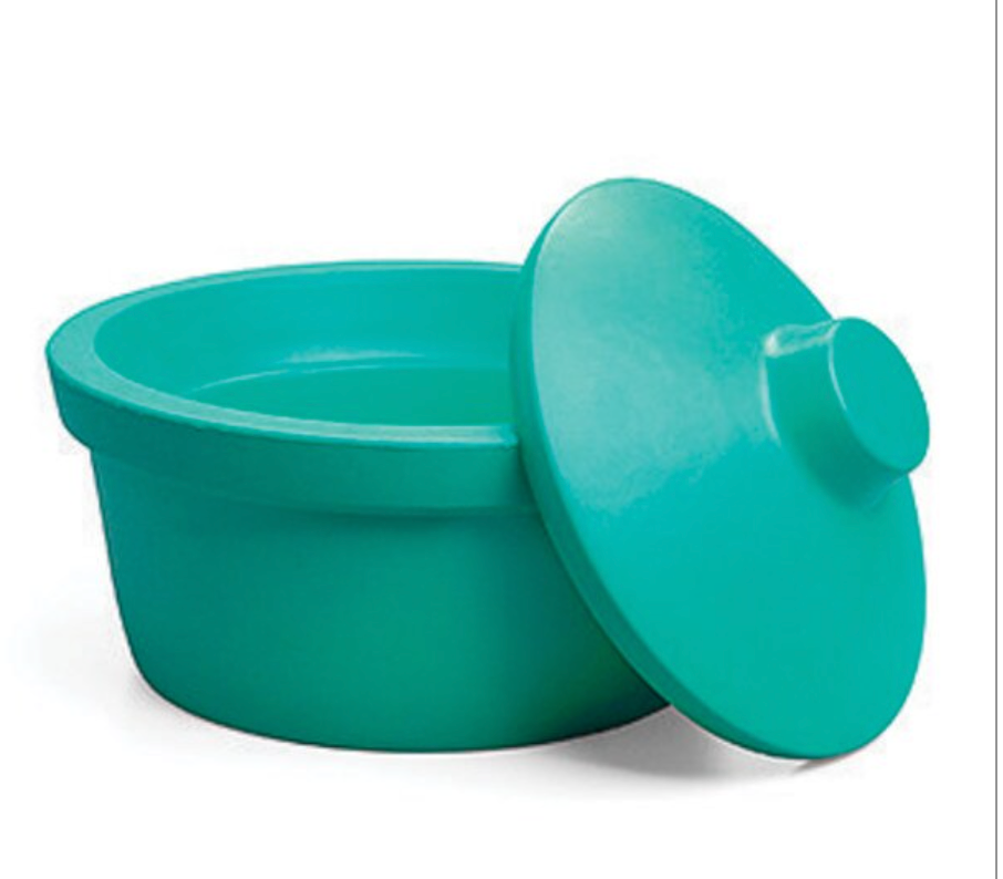 Corning Ice Bucket with Lid, Round, 2.5L, Green, Product Number 432130