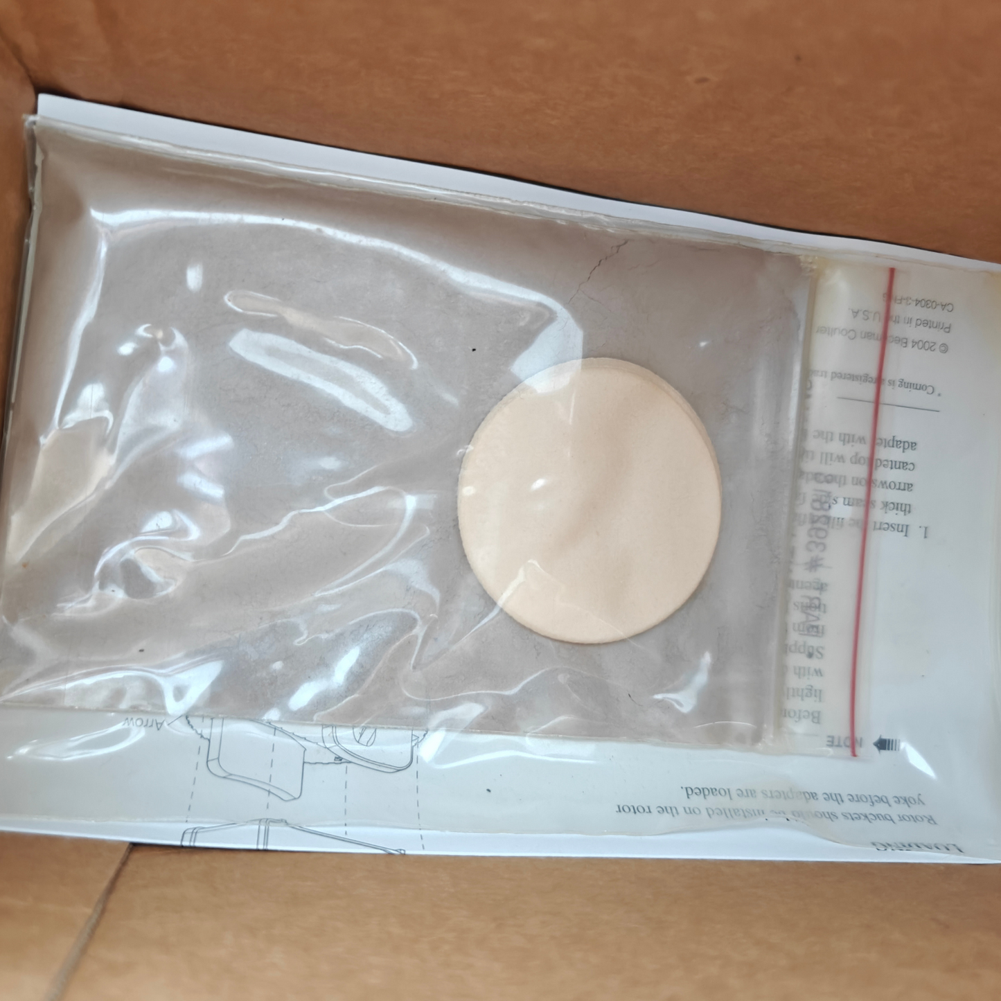Beckman Coulter Adapter 75cm² CCF Set of 2 | Part No. 369292 | New