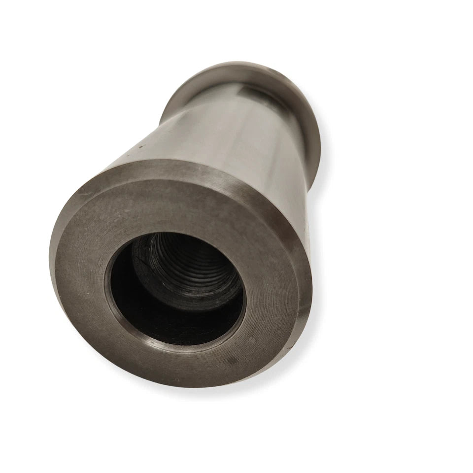 bottom view showing 12mm inner diameter of CNC boring bar sleeve bushing
