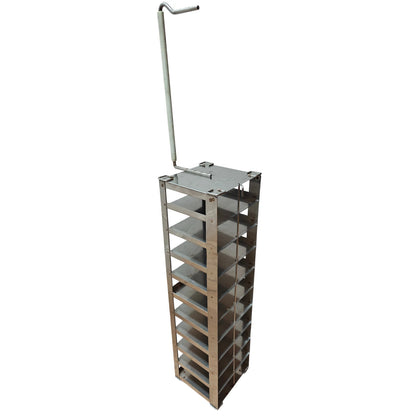 stainless steel cryogenic box rack with handle for MVE freezer
