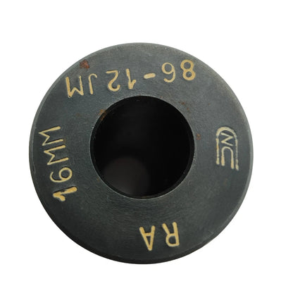 Top view of 32mm OD x 16mm ID J style tool holder bushing black oxide