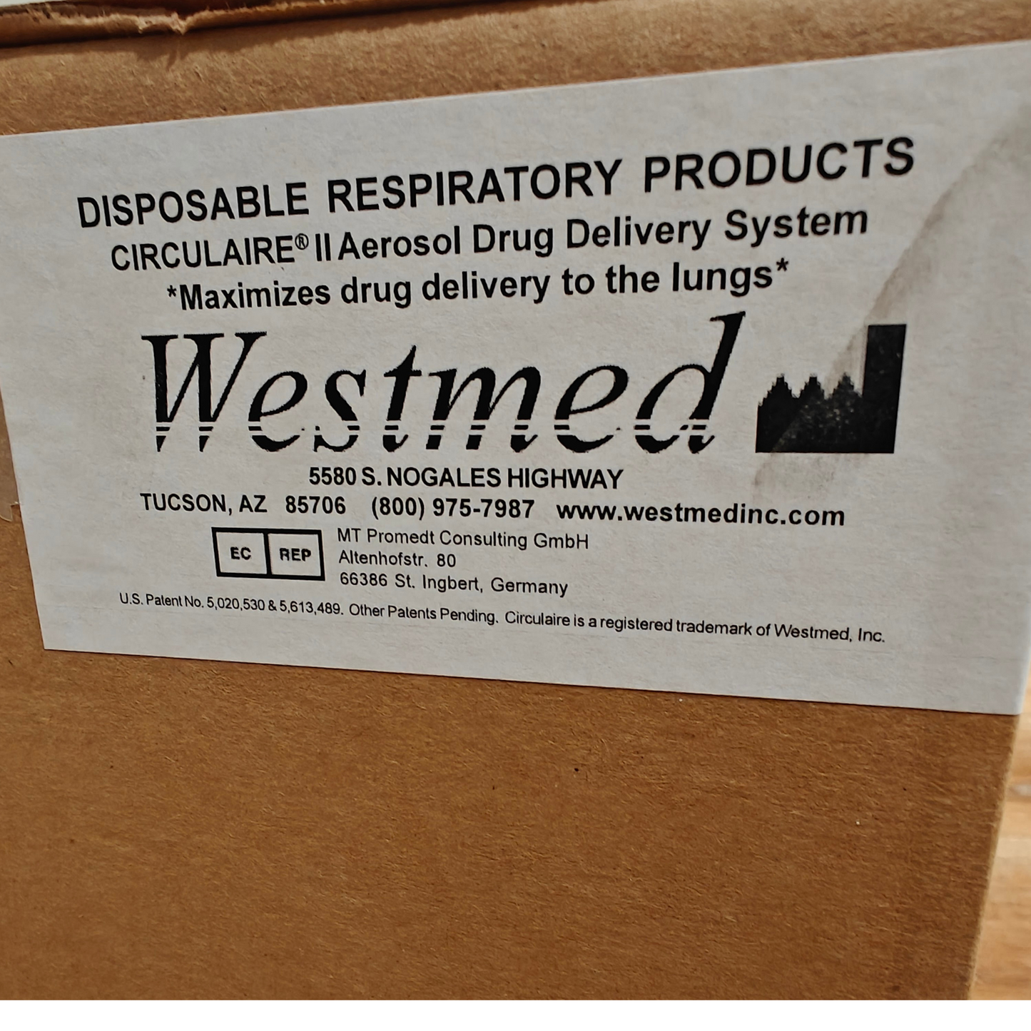 Circulaire II Aerosol Drug Delivery System, 25 CASE | REF 0030