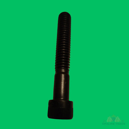 5/16-18 hex socket head cap screw black alloy steel close up