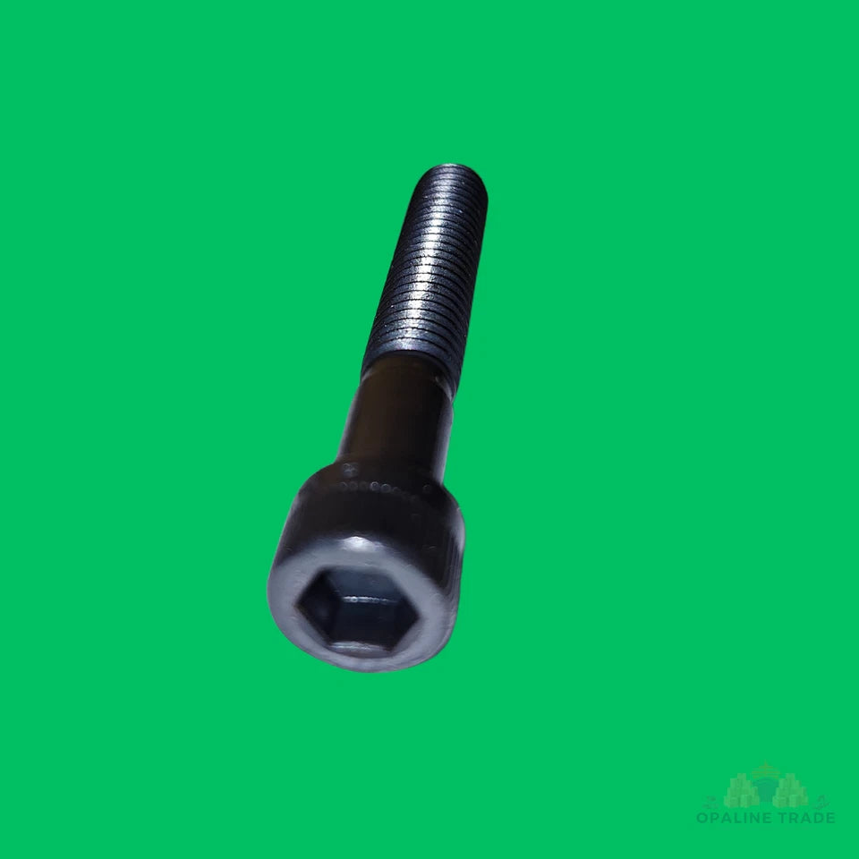 5/16-18 hex socket head cap screw black alloy steel close up