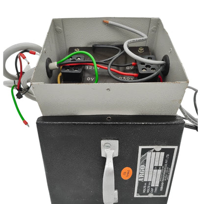 Terminal connections on ARGO B-2015 transformer