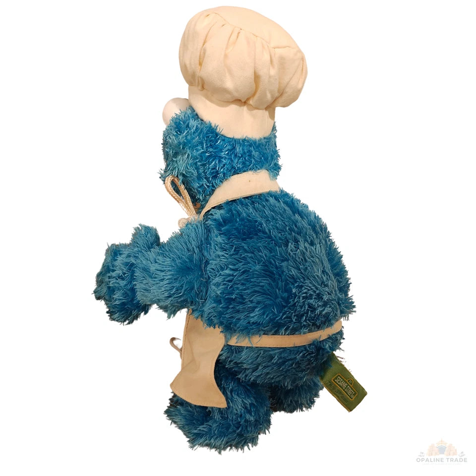 Side view of GUND Cookie Monster Teach Me plush toy